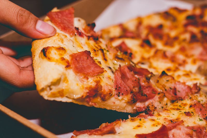 Pizza catering for wedding reception