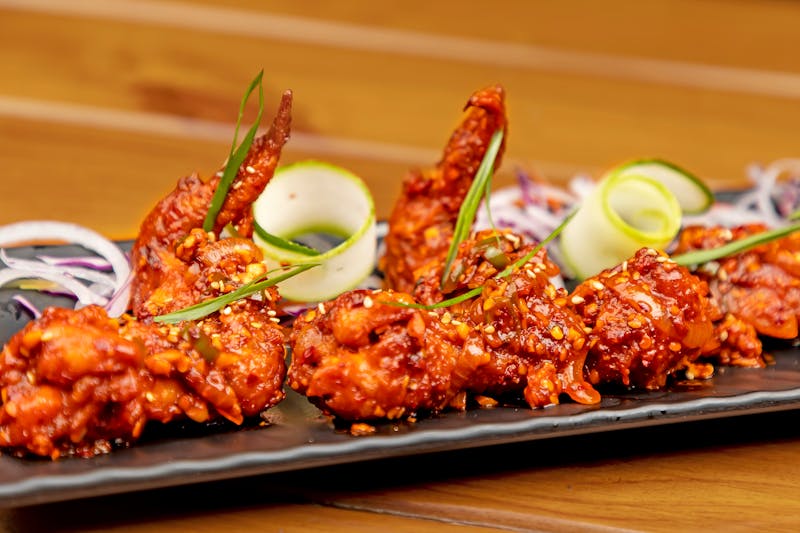 Buffalo wings starter at Pequod's